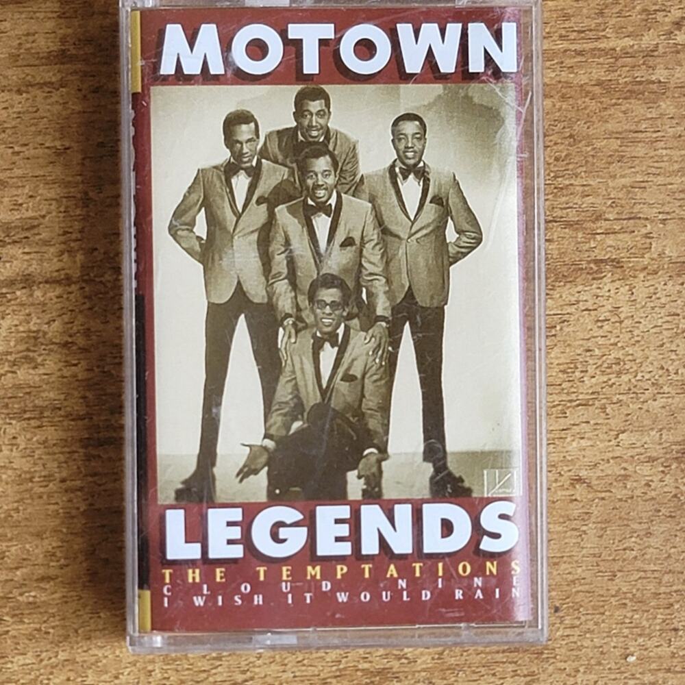 Vtg 1993 The Temptations Cloud Nine I Wish It Would Rain Cassette Tape